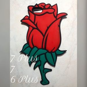 Red rose IPhone Case